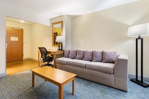 Suite, 1 King Bed with Sofa bed, Non Smoking, Refrigerator & Microwave (with Sofabed)