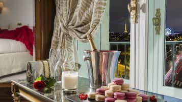 Vue depuis lâhĂ©bergement