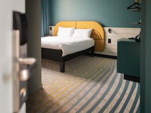 프리미엄룸, 더블침대 1개 (Accessible) | 암막 커튼, 방음 설비, 다리미/다리미판, 무료 WiFi