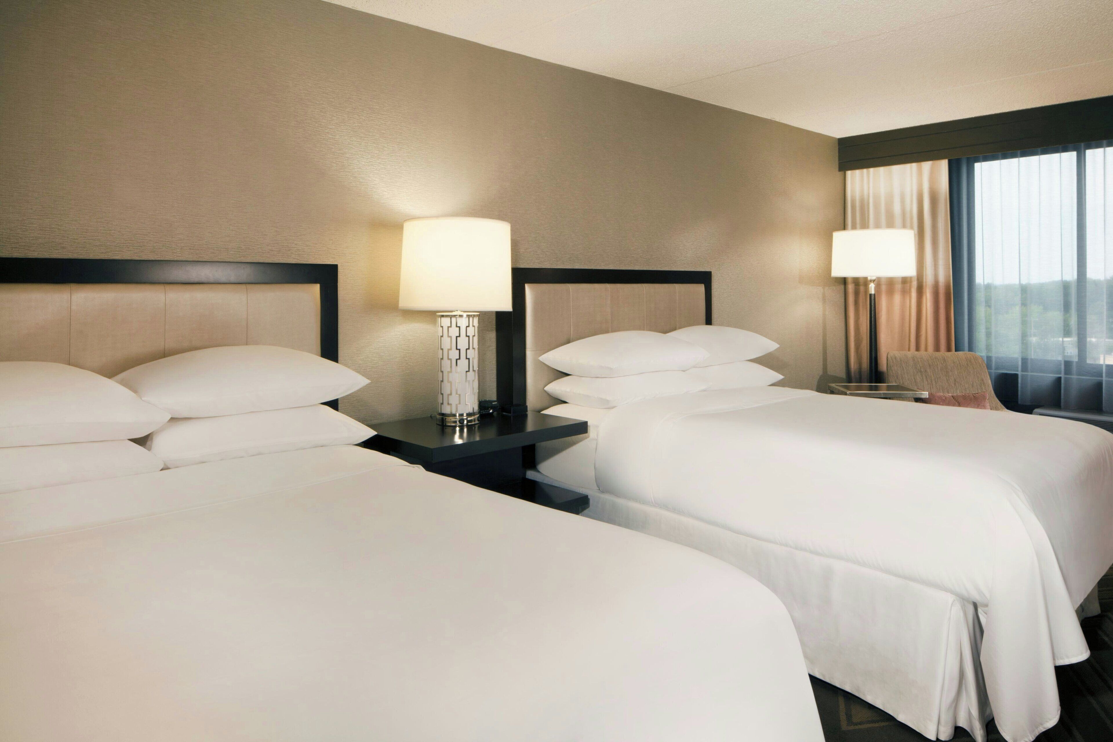 room, 2 double beds | premium bedding, down duvets, in-room safe, desk