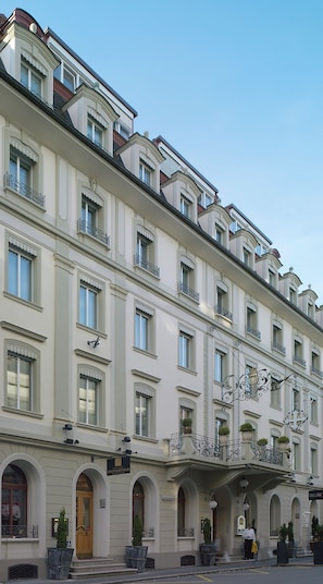Façade de l’hébergement
