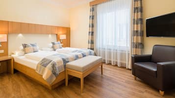 Suíte | Frigobar, cofres nos quartos, escrivaninha