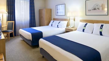Standard Room, 2 Double Beds | 1 bedroom, desk, blackout drapes, free WiFi