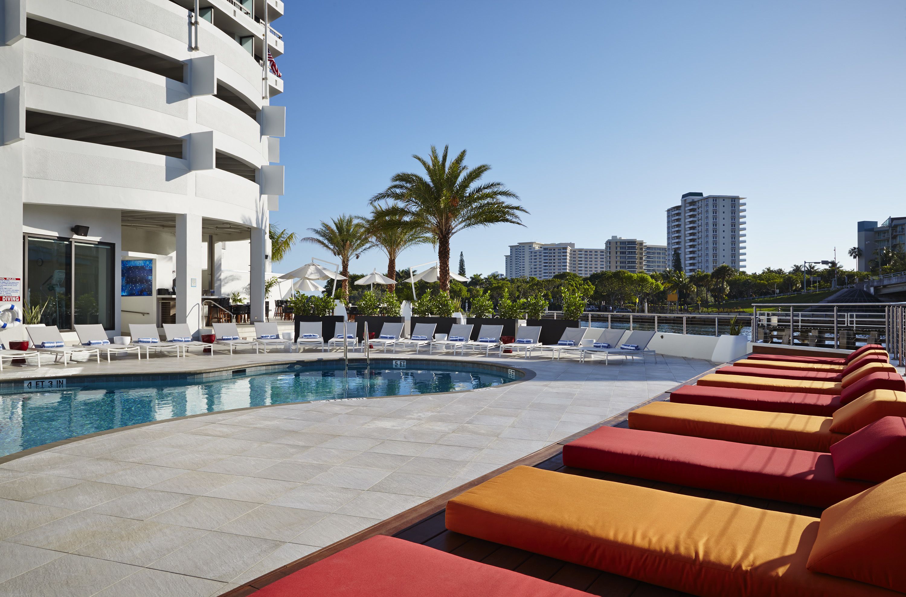outdoor pool, pool cabanas (surcharge), pool umbrellas