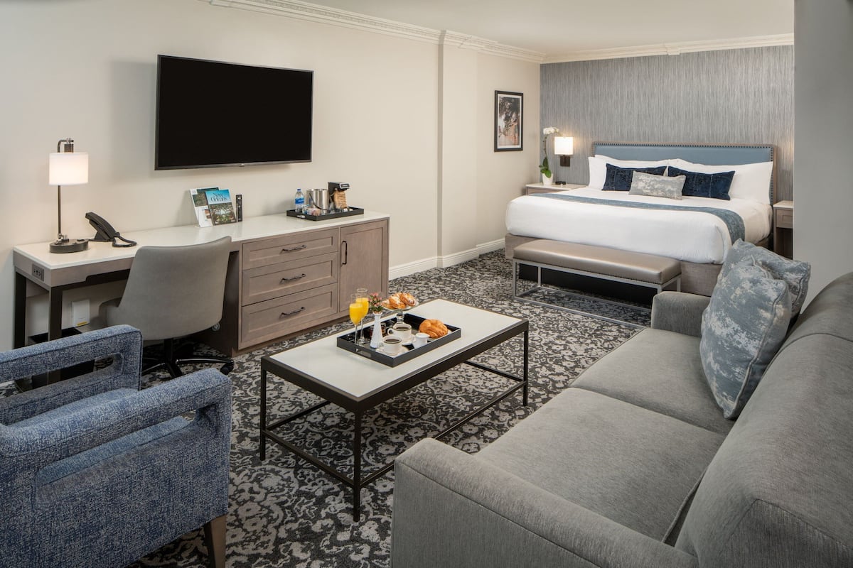 Premium bedding, pillow-top beds, in-room safe, desk