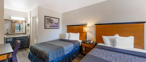 Chambre Double Standard, 2 lits doubles, non-fumeur