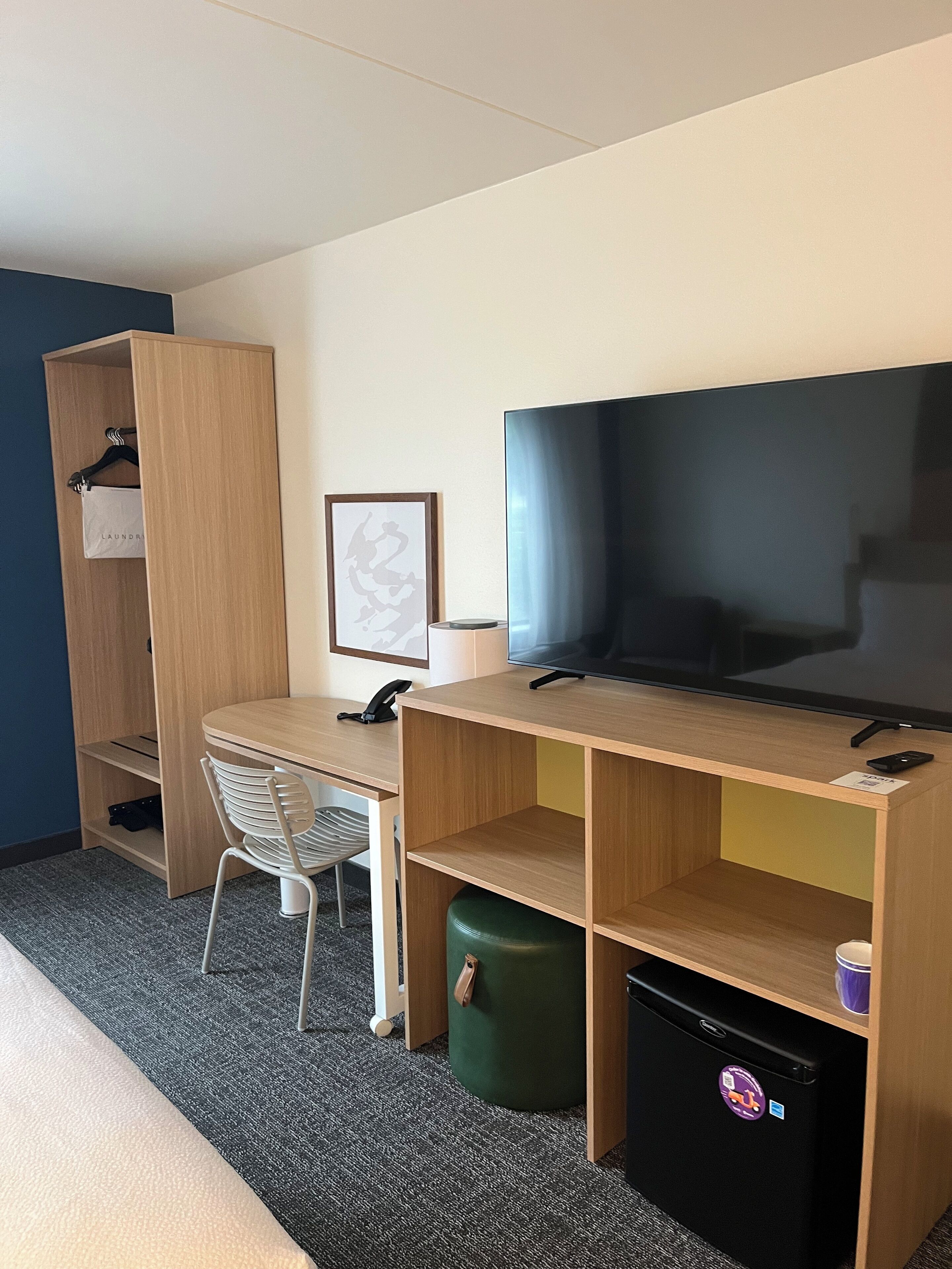 Kamer, 1 queensize bed, toegankelijk voor mindervaliden (Mobility & Hearing) | Verduisterende gordijnen, een strijkplank/strijkijzer, gratis wifi
