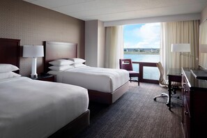 Premium bedding, down comforters, in-room safe, desk