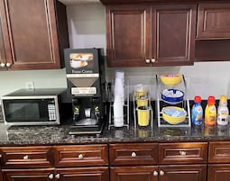 Breakfast area