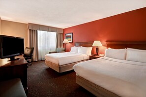 Standard Room, 2 Double Beds | 1 bedroom, premium bedding, pillowtop beds, desk