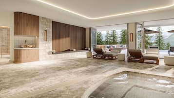 Piscine couverte