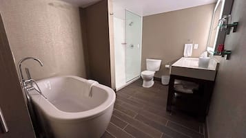 Suite, 1 King Bed, Non Smoking, Refrigerator (Living Room;with Sofabed) | Bathroom