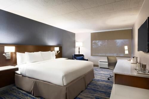 Premium bedding, individually furnished, desk, laptop workspace