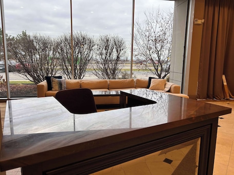 Reception. Skyline Hotel Detroit Airport, SureStay Collection by BW