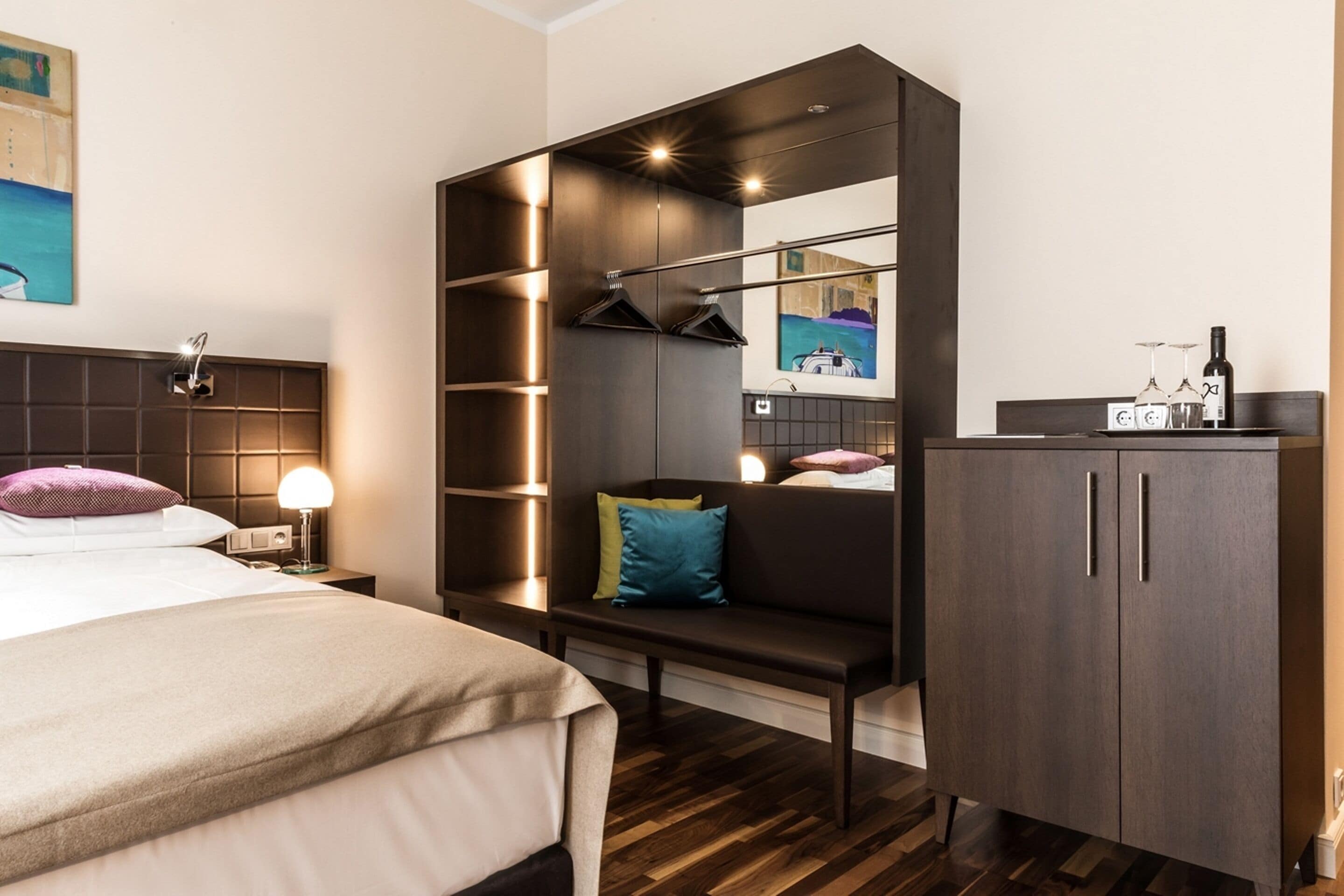 comfort room | 1 bedroom, premium bedding, pillow-top beds, minibar