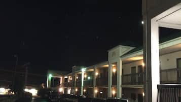 Front of property – evening/night
