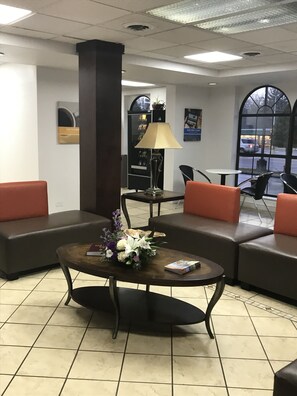 Sitzecke in der Lobby