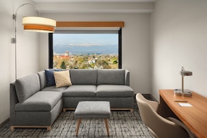 50-inch flat-screen TV with satellite channels, TV, pay movies