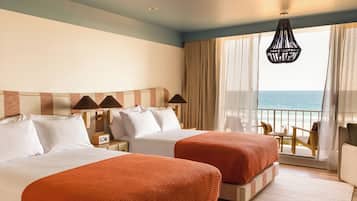 Habitación estándar, 2 camas Queen size | Ropa de cama de alta calidad, camas con pillow-top y minibar