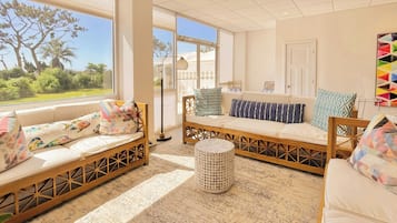 55-inch LCD TV with digital channels, TV, table tennis