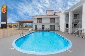 Seasonal outdoor pool