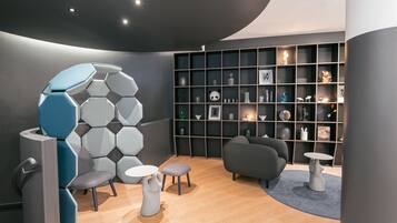 Sala de estar en el lobby