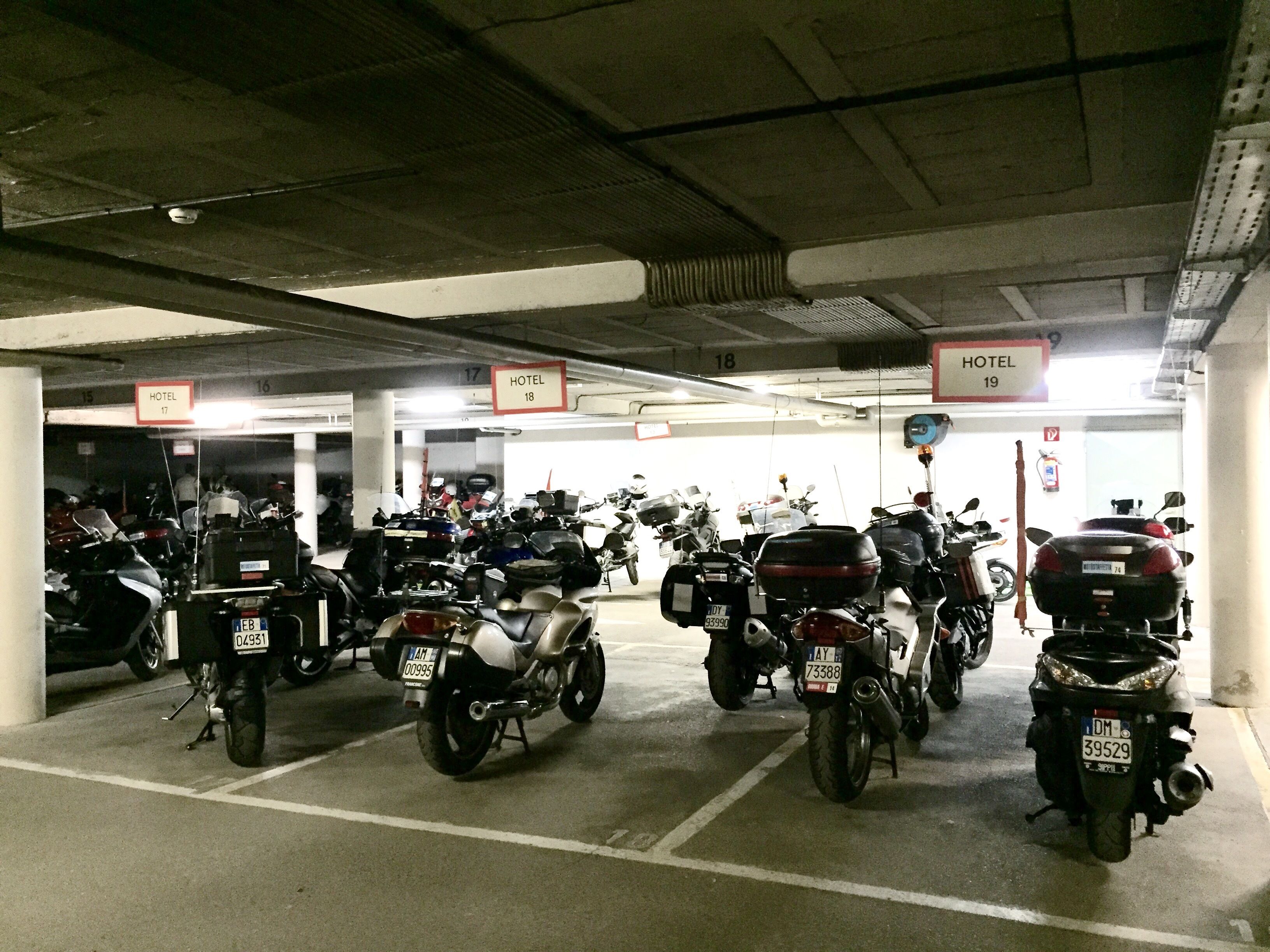 self-parking (surcharge) 15 per night