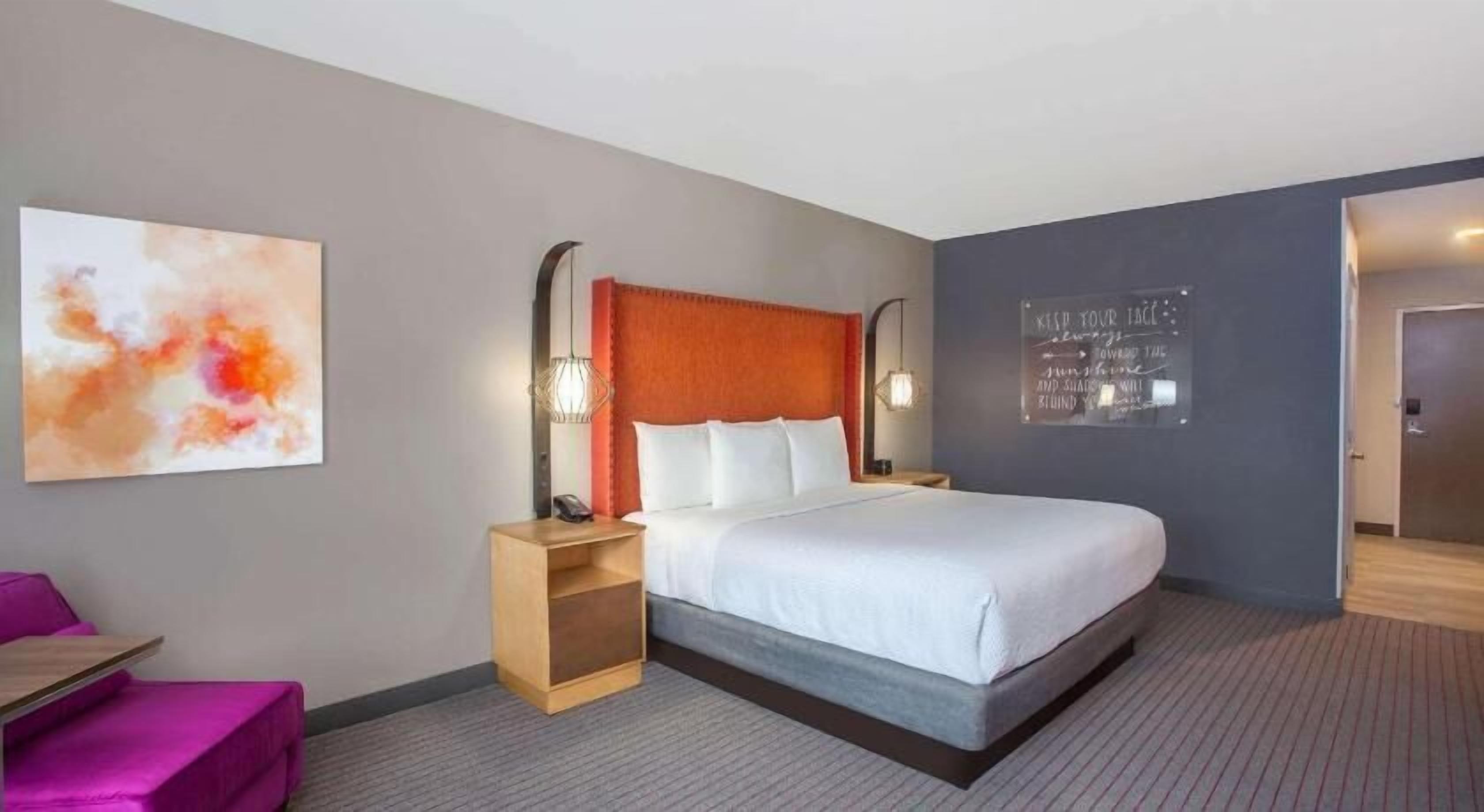 In-room safe, desk, blackout drapes, iron/ironing board
