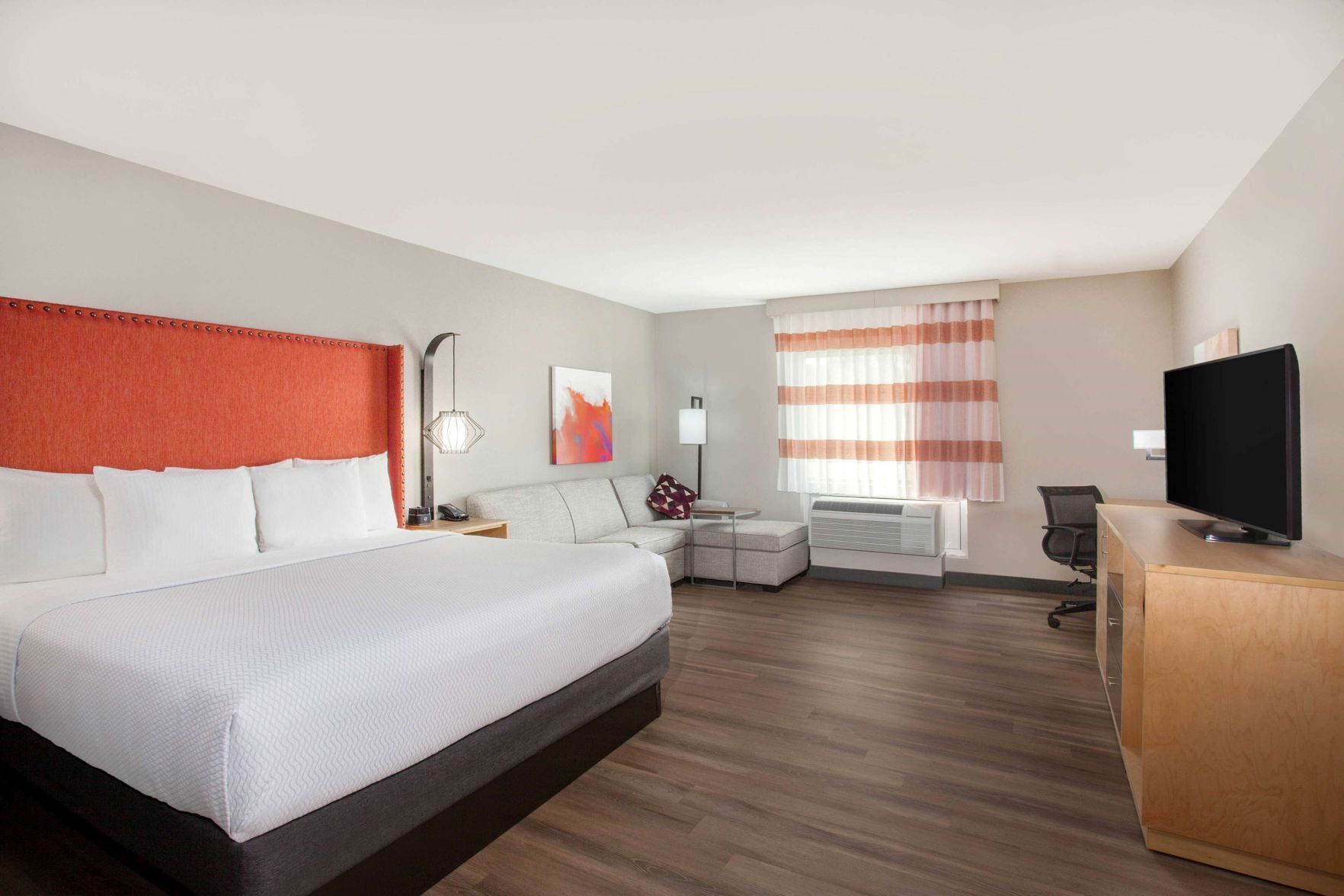 In-room safe, desk, blackout drapes, iron/ironing board