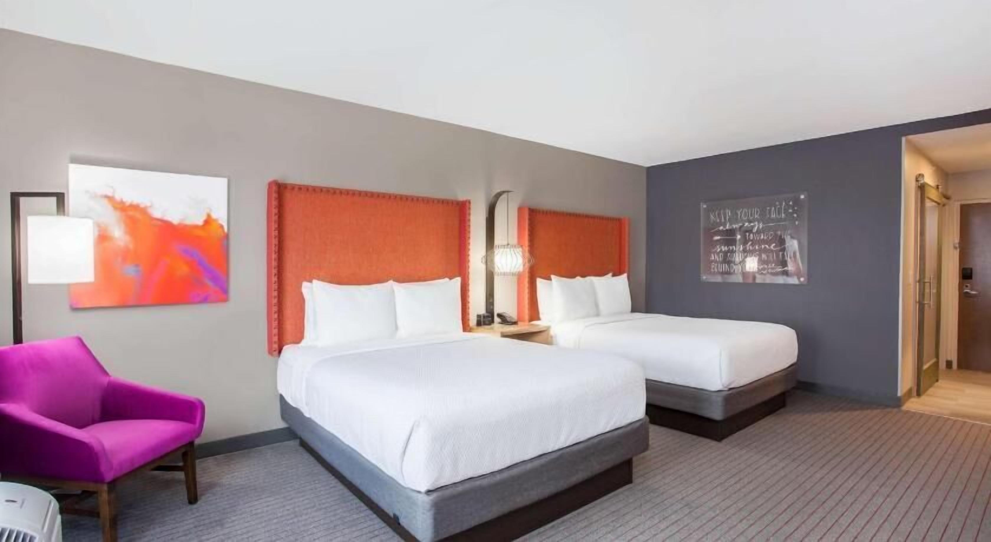 In-room safe, desk, blackout drapes, iron/ironing board