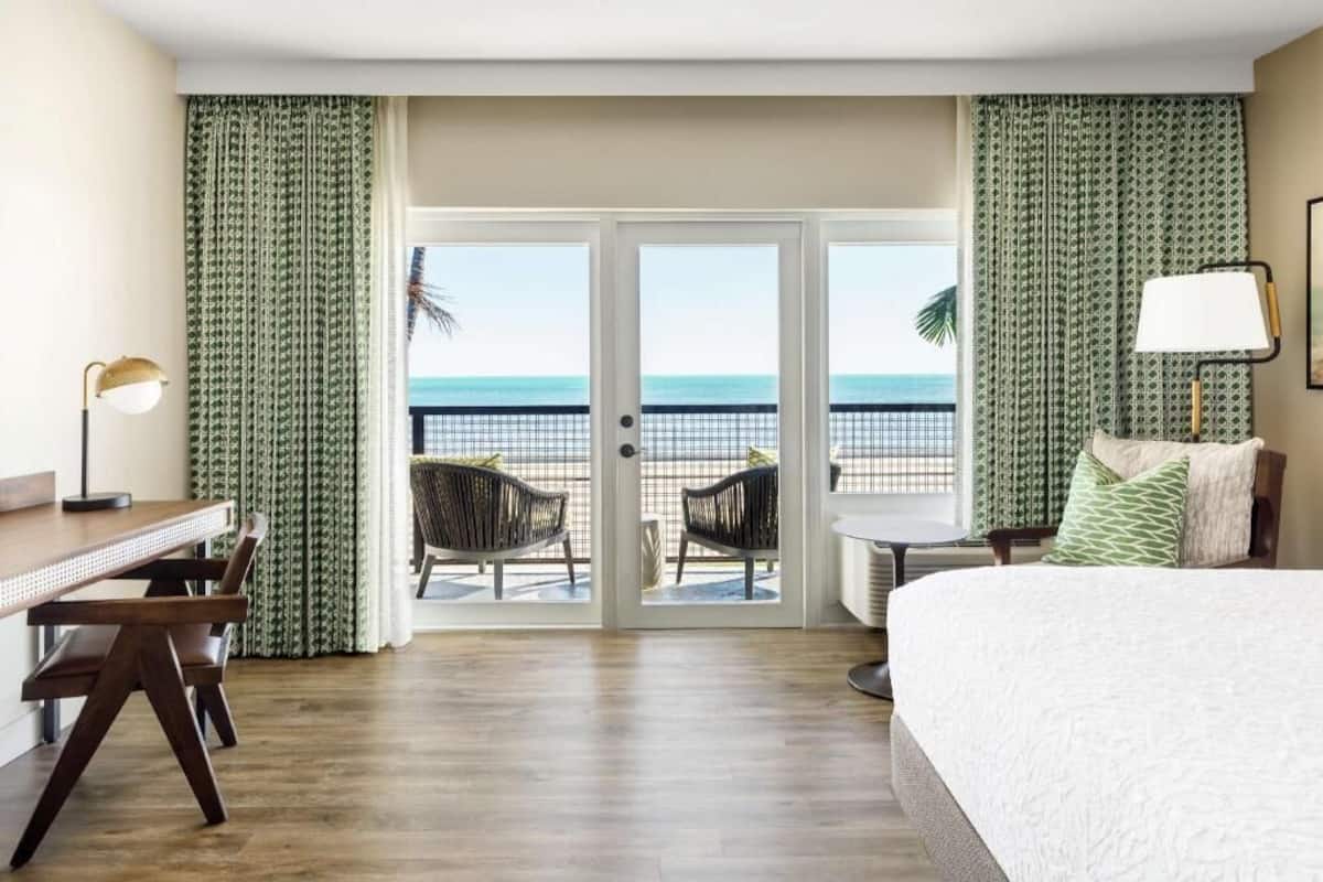 Premium bedding, pillowtop beds, in-room safe, desk