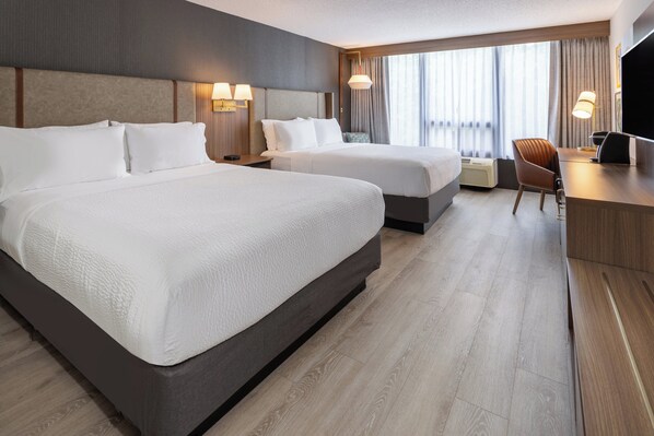 In-room safe, desk, blackout curtains, iron/ironing board