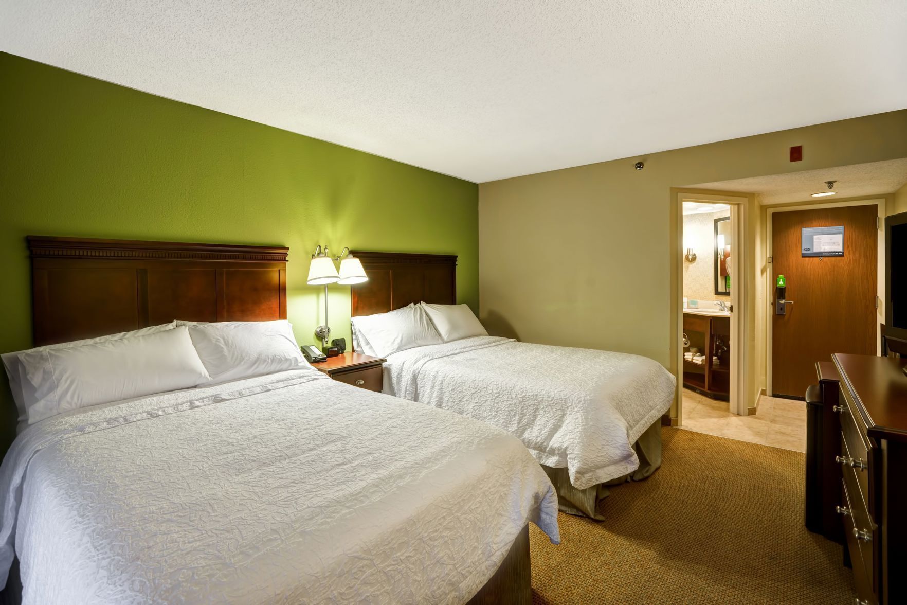 Soundproofing, iron/ironing board, free cribs/infant beds