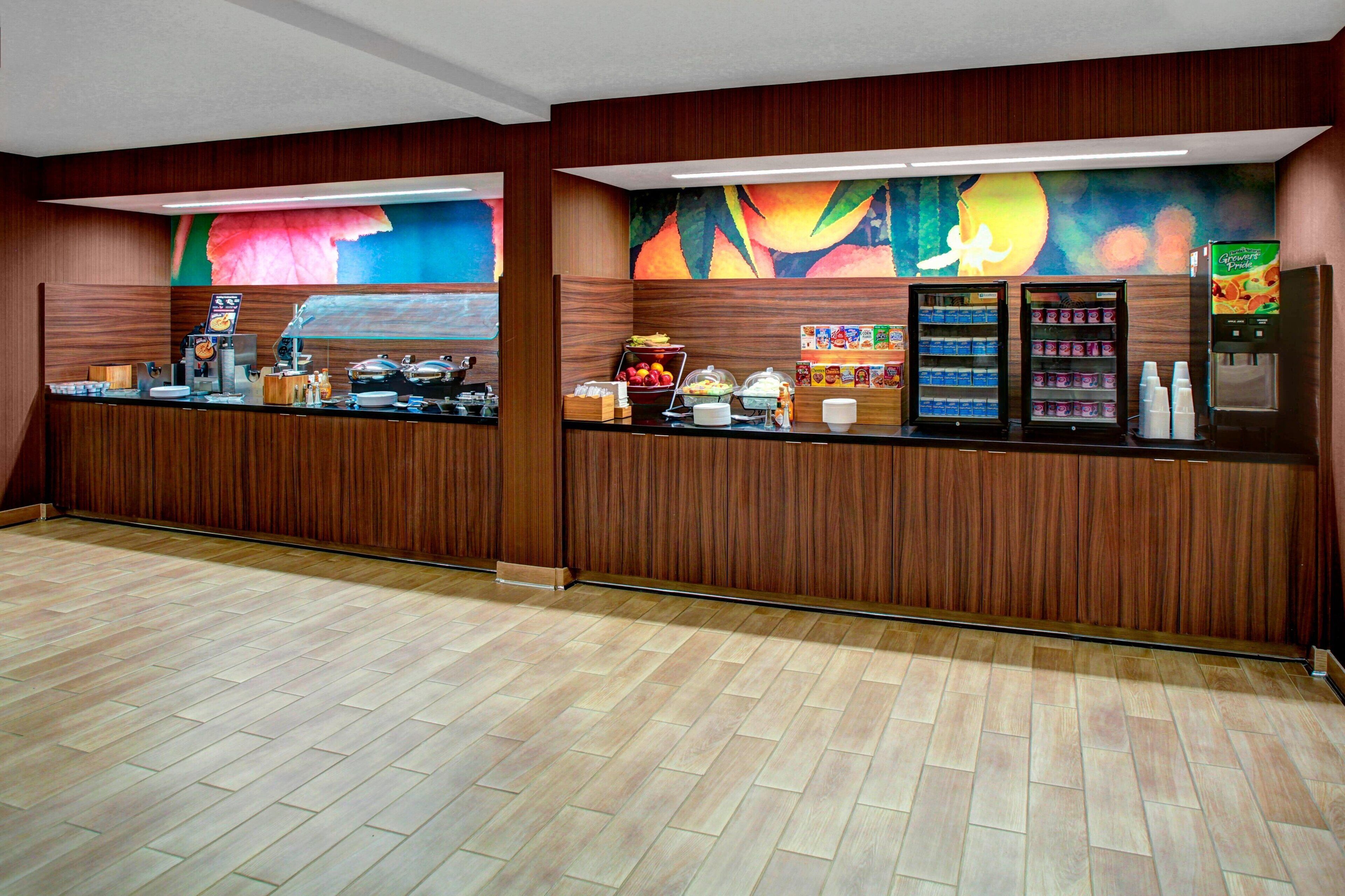 free daily on-the-go breakfast