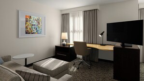 Studio, 1 King Bed with Sofa bed, Tower | Pillowtop beds, in-room safe, desk, laptop workspace - Residence Inn by Marriott Palo Alto Mountain View (Mountain View)