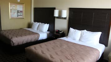 Desk, blackout drapes, iron/ironing board, free WiFi