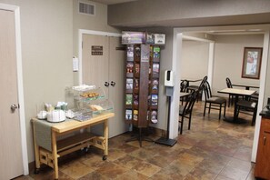 Free buffet breakfast