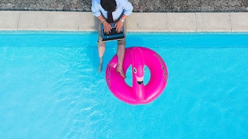 Seasonal outdoor pool