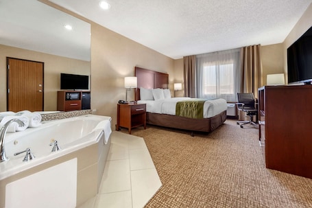 Room, 1 King Bed, Non Smoking, Hot Tub. Comfort Inn Grand Island North