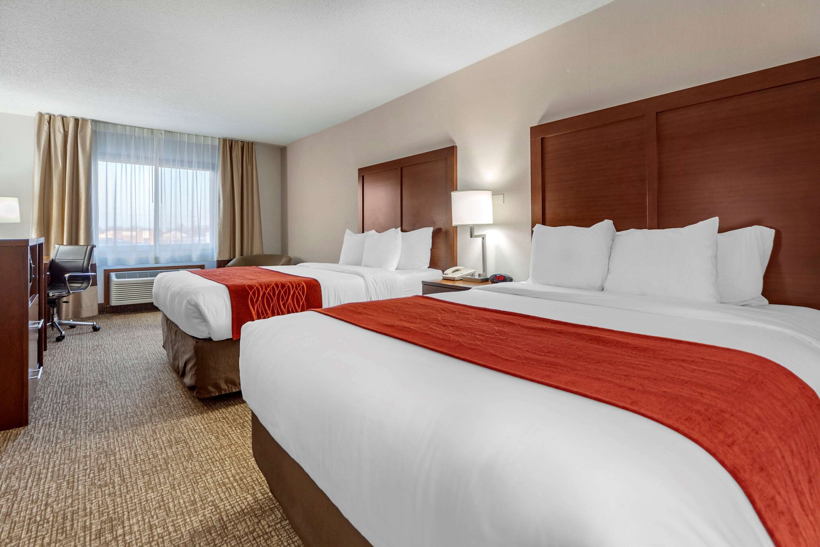 desk, blackout curtains, soundproofing, iron/ironing board