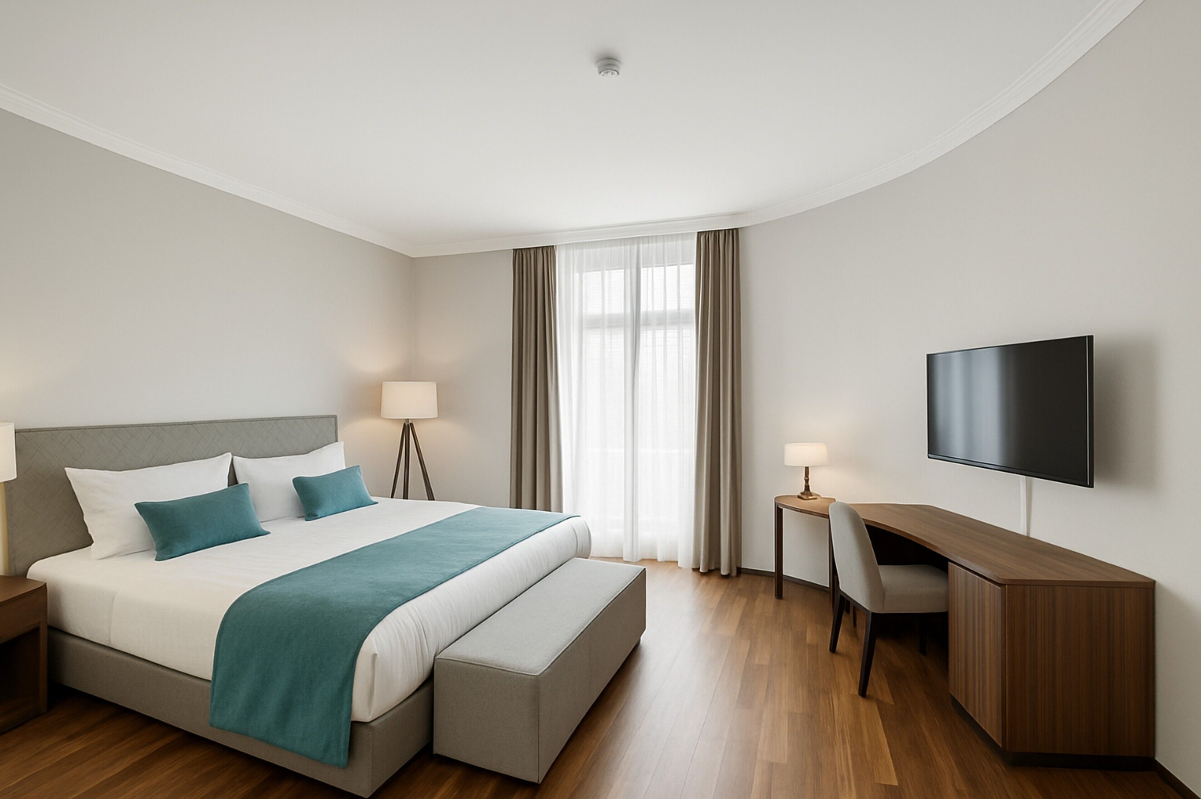 The Suite Prime | Minibar, safe på rommet, skrivebord og lydisolert