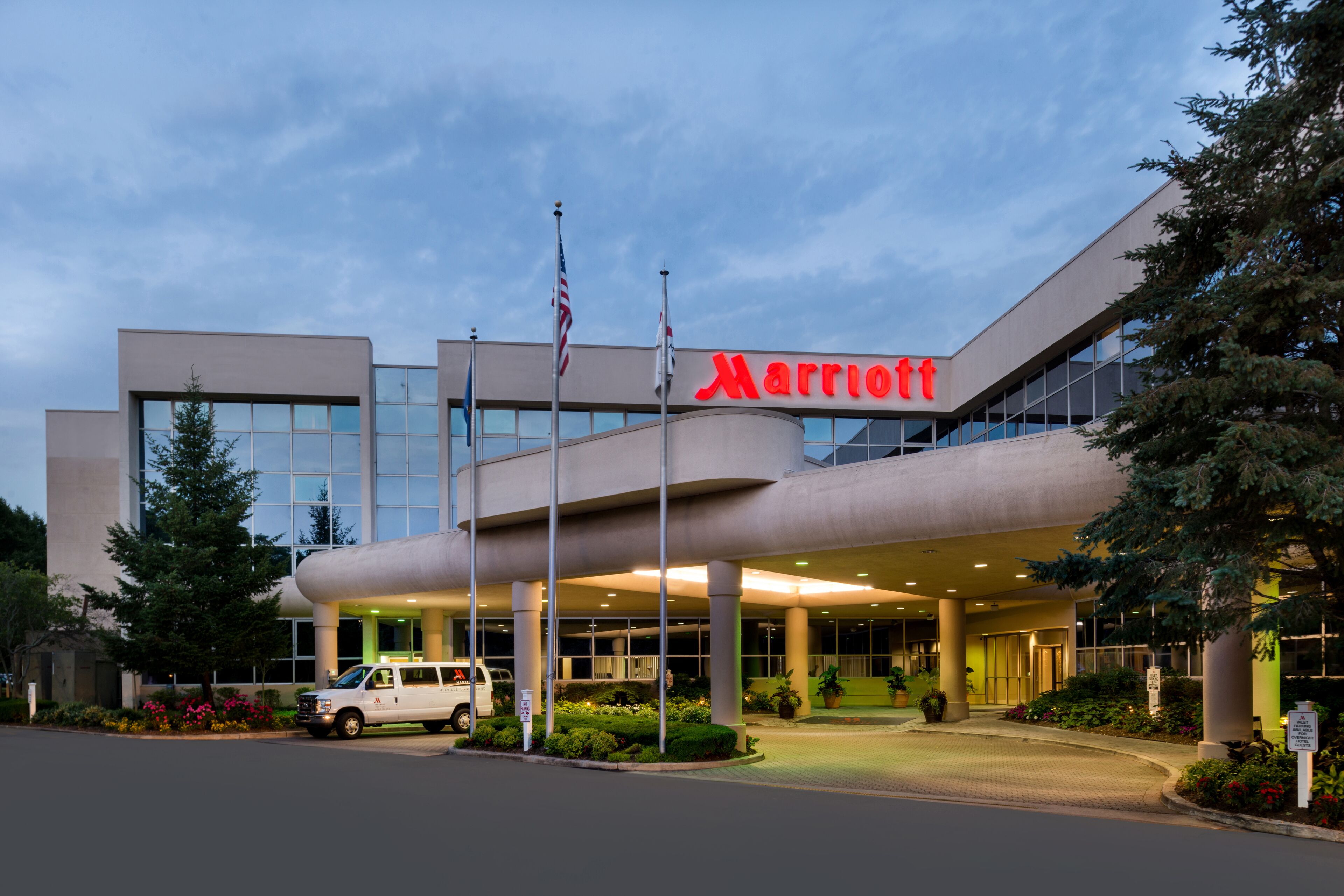 front of property – evening/night