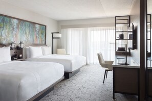 Room, 2 Queen Beds, Non Smoking | 1 bedroom, premium bedding, desk, laptop workspace