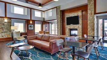 Sala de estar en el lobby