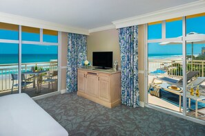 Room, Terrace, Oceanfront | Premium bedding, pillowtop beds, in-room safe, individually decorated