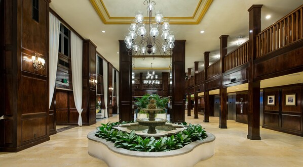 Interior entrance