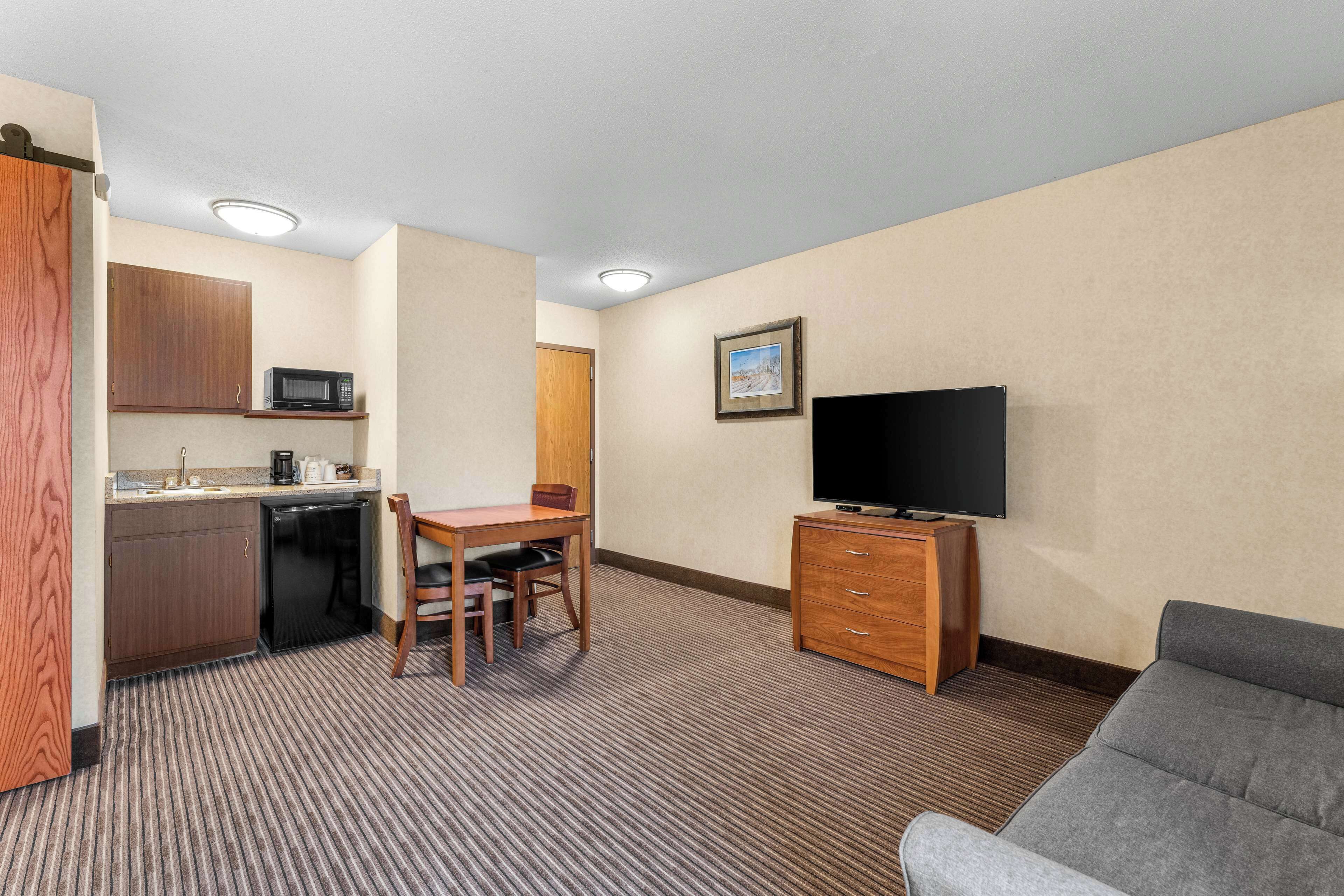 suite, 1 queen bed, non smoking, kitchenette (with sofabed) | in-room safe, laptop workspace, iron/ironing board, wifi