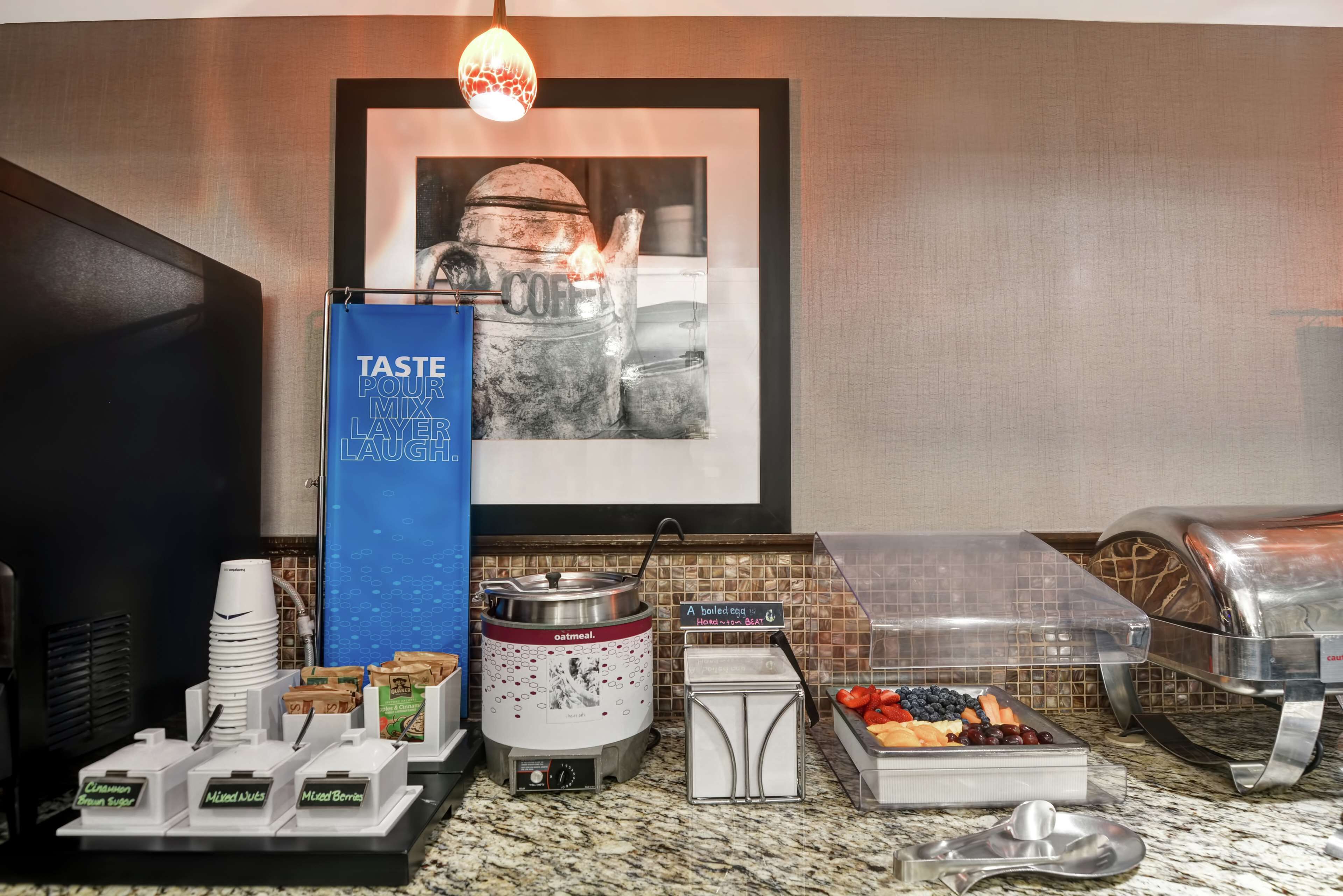 free daily on-the-go breakfast