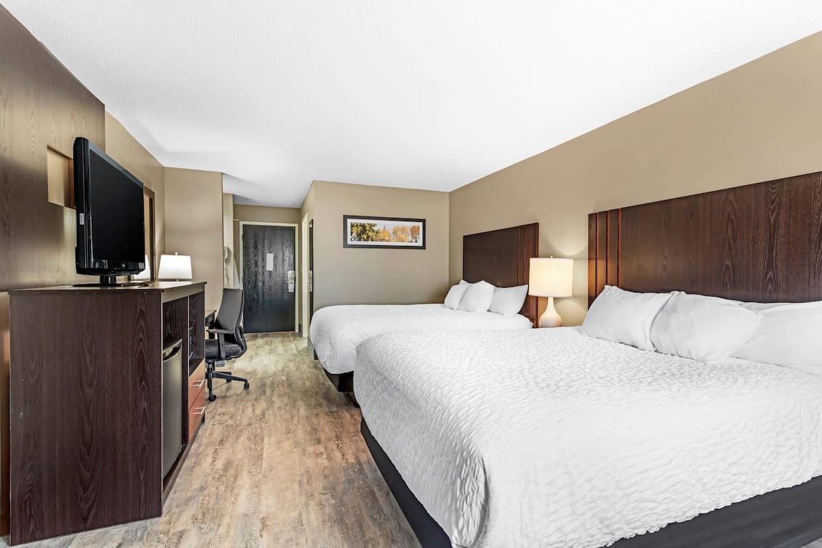 Desk, iron/ironing board, free WiFi, bed sheets