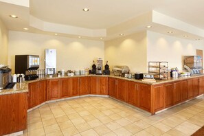 Petit déjeuner continental compris tous les jours